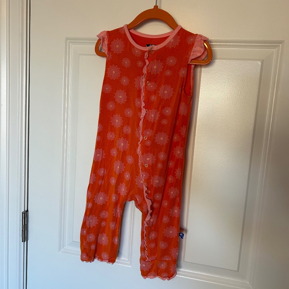 KicKee Pants Sleep Coveralls with Snaps